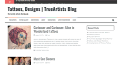 Desktop Screenshot of blog.trueartists.com